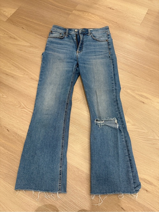rag & bone Denim - Rag and bone Classic Blue Distressed Women’s Jeans